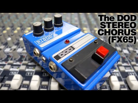 DOD FX65 STEREO CHORUS Pedal - The Sound of the '90s! - YouTube