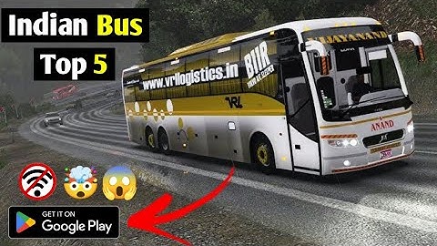 Top 5 REALISTIC Indian Bus Simulator Games for Android 2024
