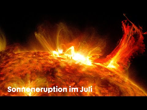 Video: Was sind Sonneneruptionen der Sonne?