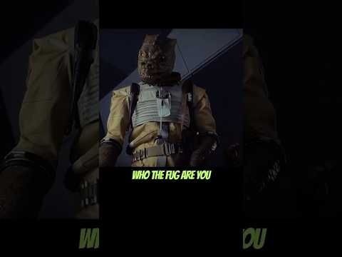 Bossk and other Bounty Hunters roasting the Empire