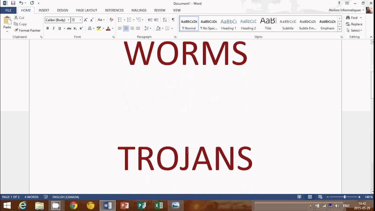Windows 8.1 Viruses Worms Trojans and Bots what are they and what is ...