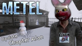 BUNNY MASK & CHRISTMAS | Update METEL Horror Escape Full Gameplay screenshot 4
