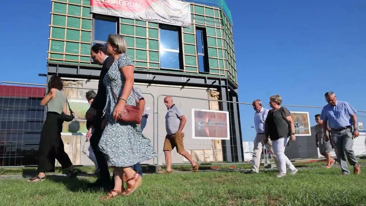 Inauguration et visite de chantier - Communauté de communes de l'Ernée