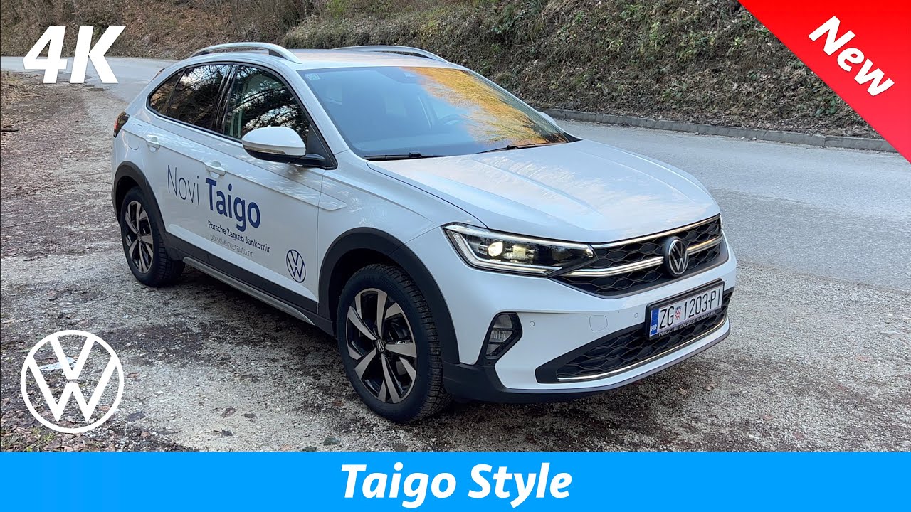 VW Taigo Style 2022 — ПЕРВЫЙ взгляд в 4K | Экстерьер - Интерьер (детали), Цена
