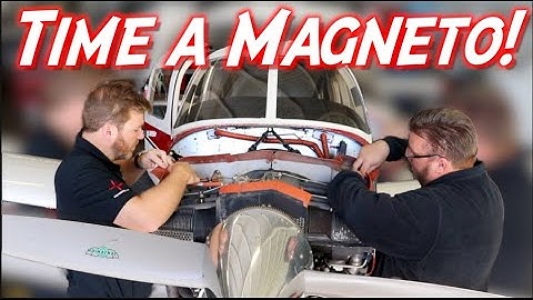 Learn how to Time an Aircraft Magneto with us!