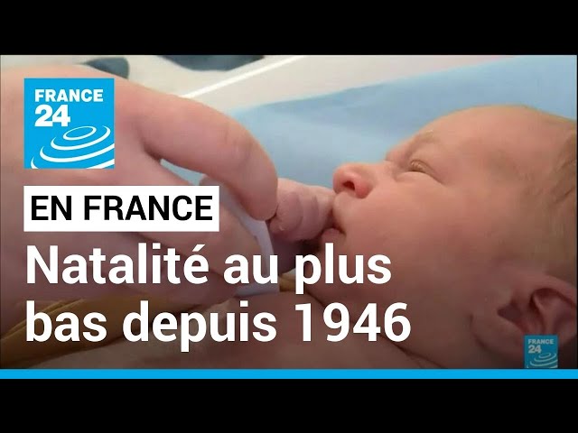 France : natalité au plus bas depuis 1946 • FRANCE 24 - YouTube