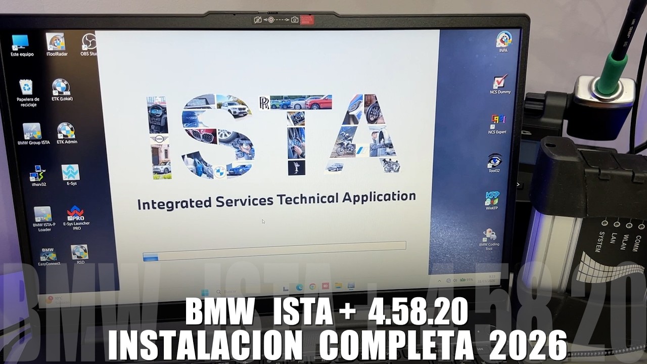 BMW ISTA+ 4.58.20 Complete Installation 2026 in Spanish - YouTube