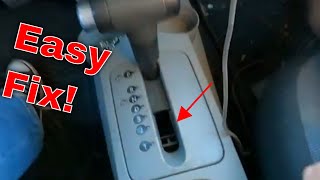 VW Jetta, Golf, Beetle, Automatic Transmission Slider Cover Panel Replacement  1J0713277