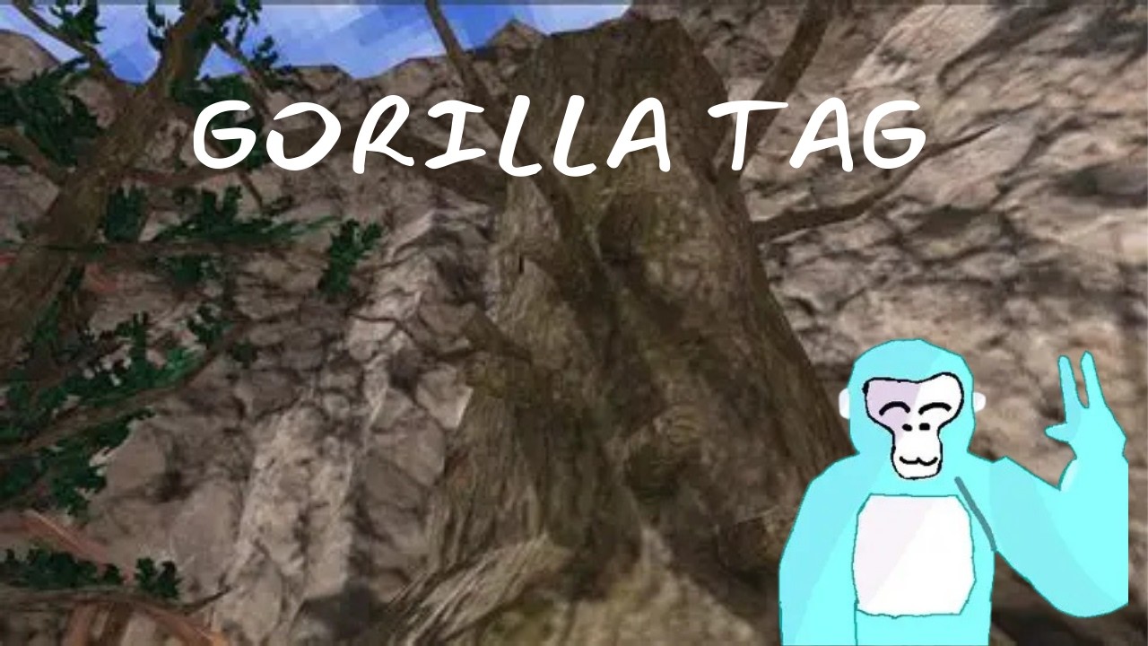 playing gorilla tag for the first time on youtube