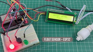 Automatische watertankniveauregeling met droogloopbeveiliging via ESP32