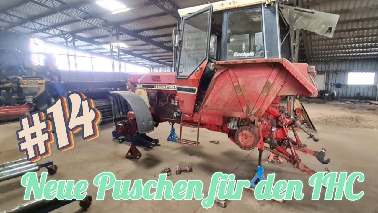 Neue Schuhe für den IHC 1055 | Felgen Lackieren | Neue Reifen