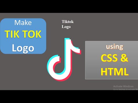 Tiktok Logo animation