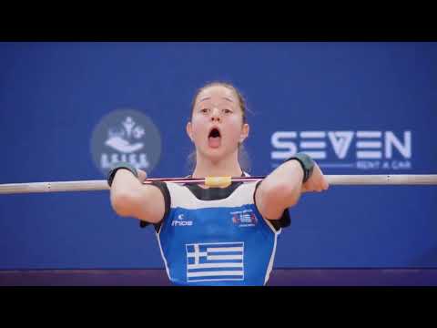 Χρυσό μετάλλιο και ρεκόρ Ευρώπης με 90 κιλά για την Μαρία Στρατουδάκη στο Ευρωπαϊκό Κ15