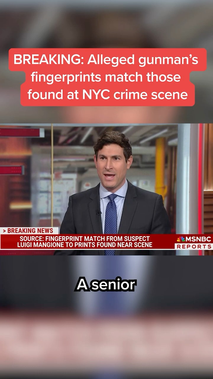 BREAKING: Alleged gunman's fingerprints match those found at NYC crime scene