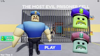 [NEW🌳] MUSCLE💪 BARRY'S PRISON #roblox #obby