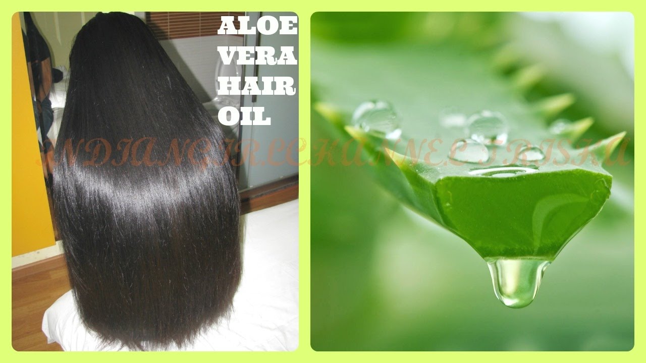 How To Get Long Soft Shiny Thick Hair Home Made Aloe Vera Hair