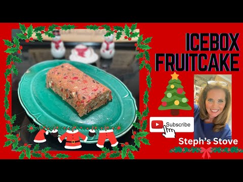Old Fashioned Icebox Fruit Cake Recipe Graham Crackers