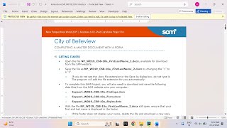 Celebrity New Perspectives Word 2019 | Modules 8-10: SAM Capstone Project 1a City of Belleview Wealth