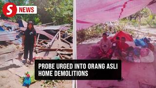Peka seeks RCI over demolition of Orang Asli homes in Pekan
