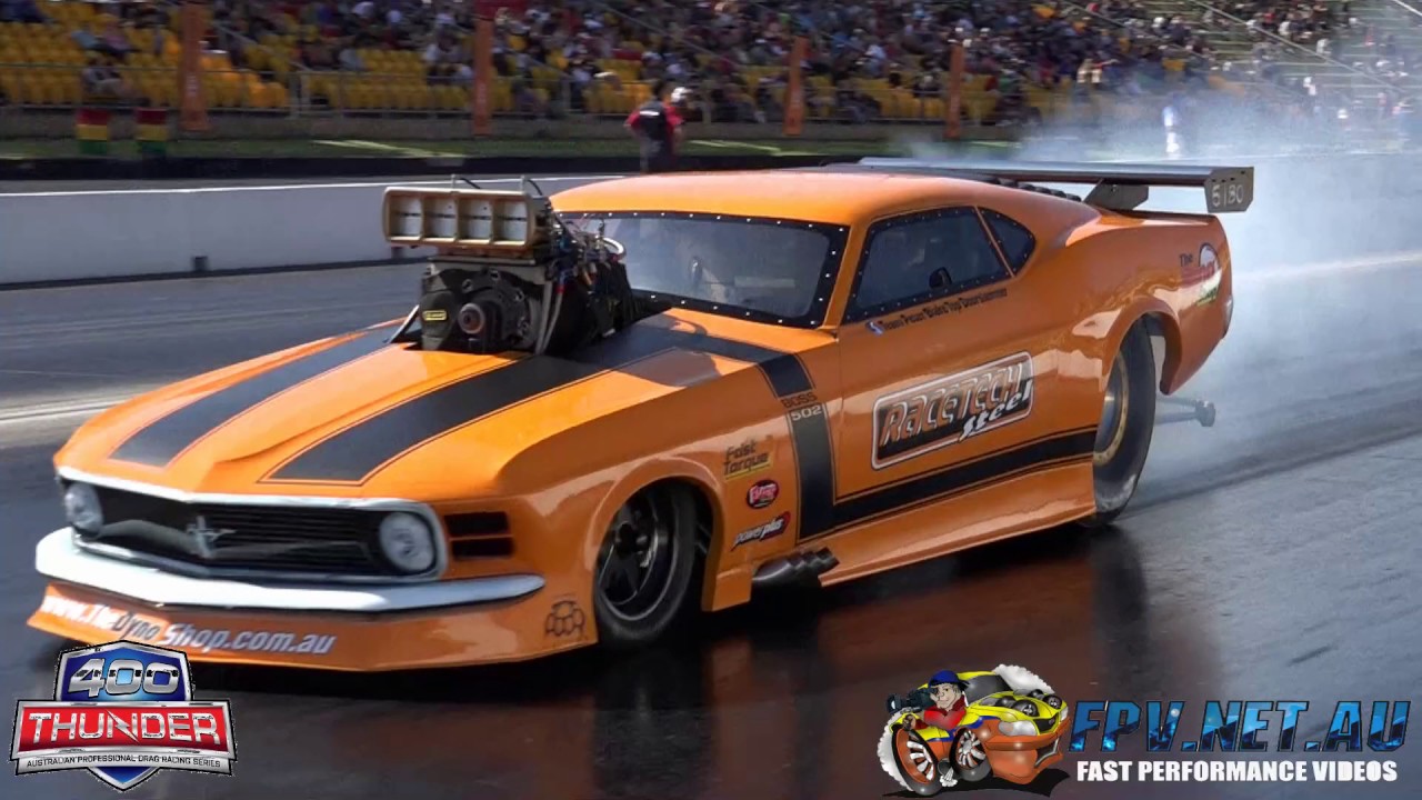 PRO SLAMMER DRAG RACING SANTOS SUMMER THUNDER SYDNEY DRAGWAY - YouTube