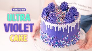 How to make Ultra Violet Cake   Ari Kitchen