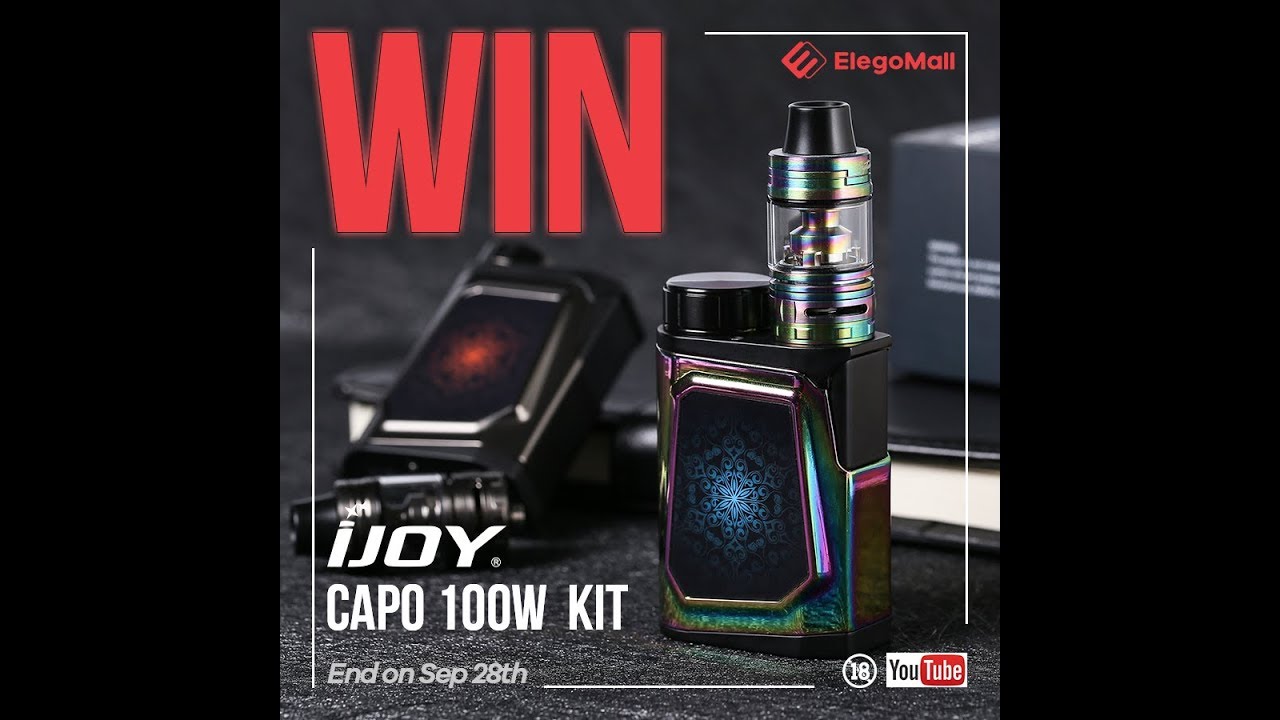 HUGE GIVEAWAY TIME: IJOY CAPO 100 Kit!!!