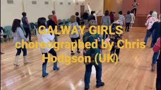 Galway Girls line dance choreographed by Chris Hodgson (UK)