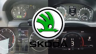 Skoda Fabia Acceleration Compilation