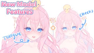My New Face Tracking Features (2D Model!)