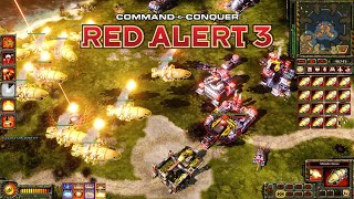 Command and Conquer Red Alert 3 The New World MOD | When Kirov having LONG RANGE Missile OP!