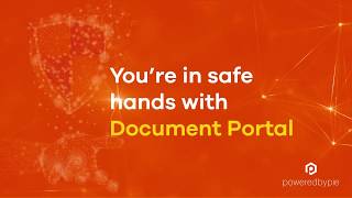 Store, Sign, Share - Document Portal, the new communication solution from poweredbypie
