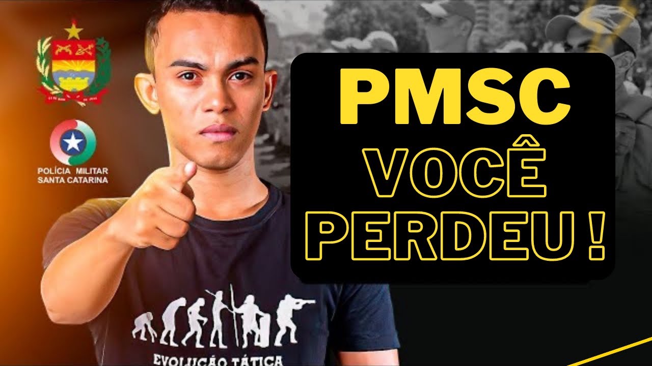 CONCURSO PMSC: concorrência e possível nota de corte (chute)