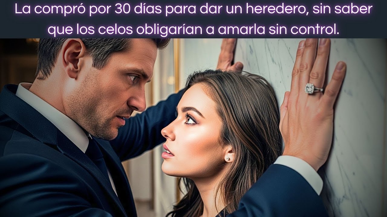 La compró por 30 días para dar un heredero, sin saber que los celos obligarían a amarla sin control.