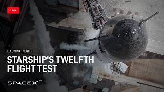 Starship Flight Test 12 SpaceX Broadcast. Starship Live Updates.