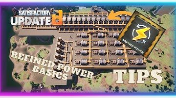 Refined Power Mod Tutorial for Early Game | Tips and Tricks | Satisfactory Update 8