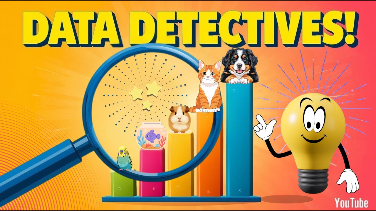 Детективы данных! 🔍 Песня о графиках и закономерностях + урок + викторина для детей