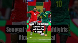 Senegal Vs Egypt Highlightssadiomane