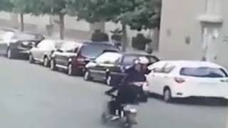 سرقة دراجة نارية على المباشر