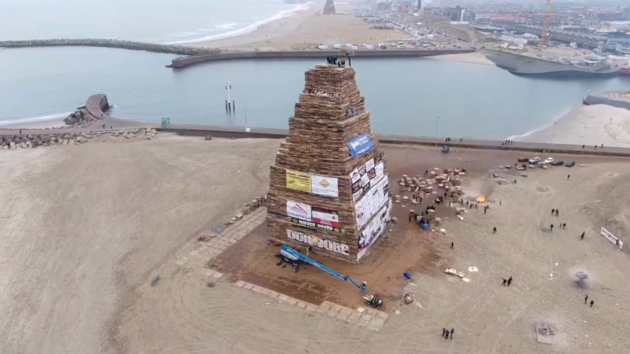 Vreugdevuur Duindorp 2018 2019 Scheveningen Youtube