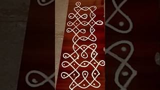 #simplerangoli #sideborders #muggulu #art #borderrangoli #sideborderdesigns #aashritareddymuggulu