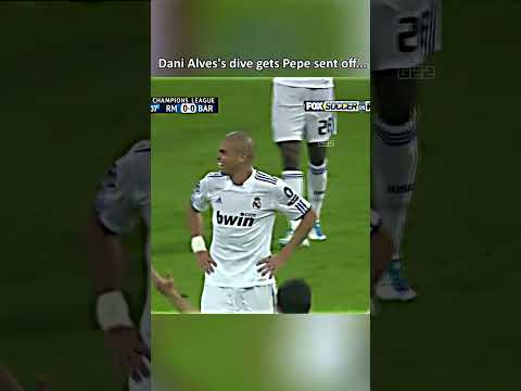 Pepe's revenge on Dani Alves 💀