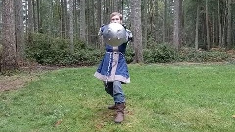 Shamshir and Separ: Cuts from Cross-Guard over the neck and the Middle Guard