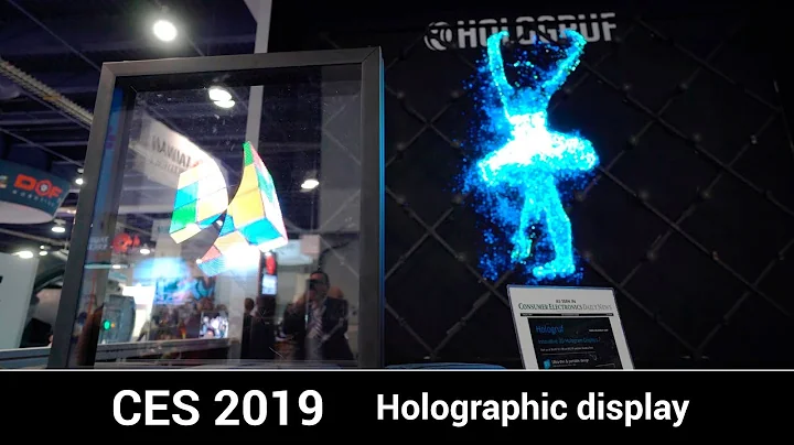 CES 2019 - Hologruf holographic display produces incredible Holograms