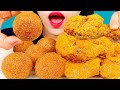 ASMR FRIED CHICKEN &amp; CHEESE BALLS BHC 치즈볼, 뿌링클 치킨 먹방 咀嚼音 チキン, チーズボール EATING SOUNDS MUKBANG