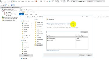 Installing and Managing File Server using FSRM File Screening in Windows Server 2016