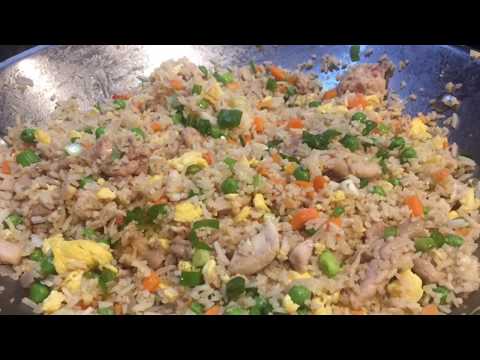 Chicken and Shrimp Fried Rice