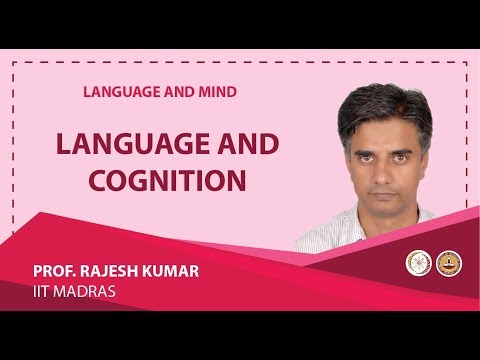 Language and cognition