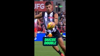 Daicos delight with a first quarter DOUBLE ✌️