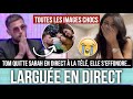 SARAH QUITTÉE PAR TOM BRUSSE EN DIRECT DANS SECRET STORY 💔 HUMILIÉE, ELLE CRAQUE 😭 LES IMAGES CHOC