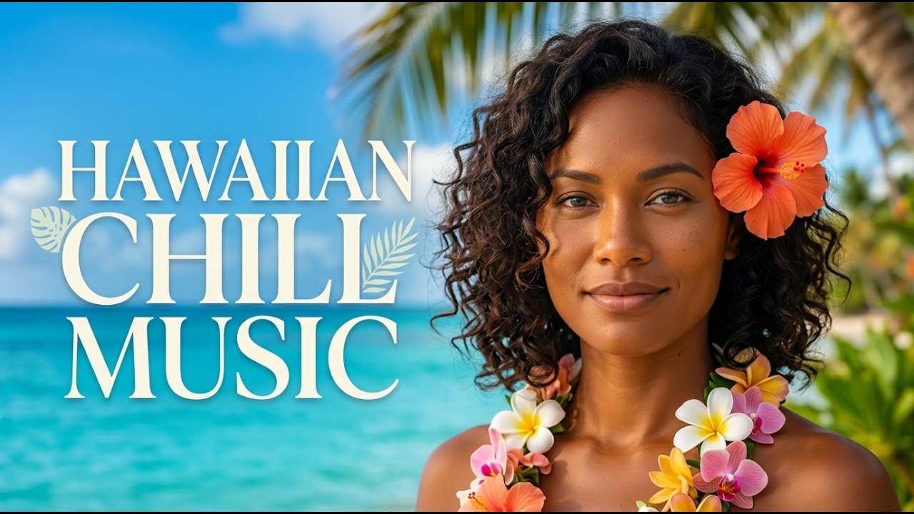 Hawaiian Music VOL.194】ハワイの静かな海辺と色鮮やかな夕空